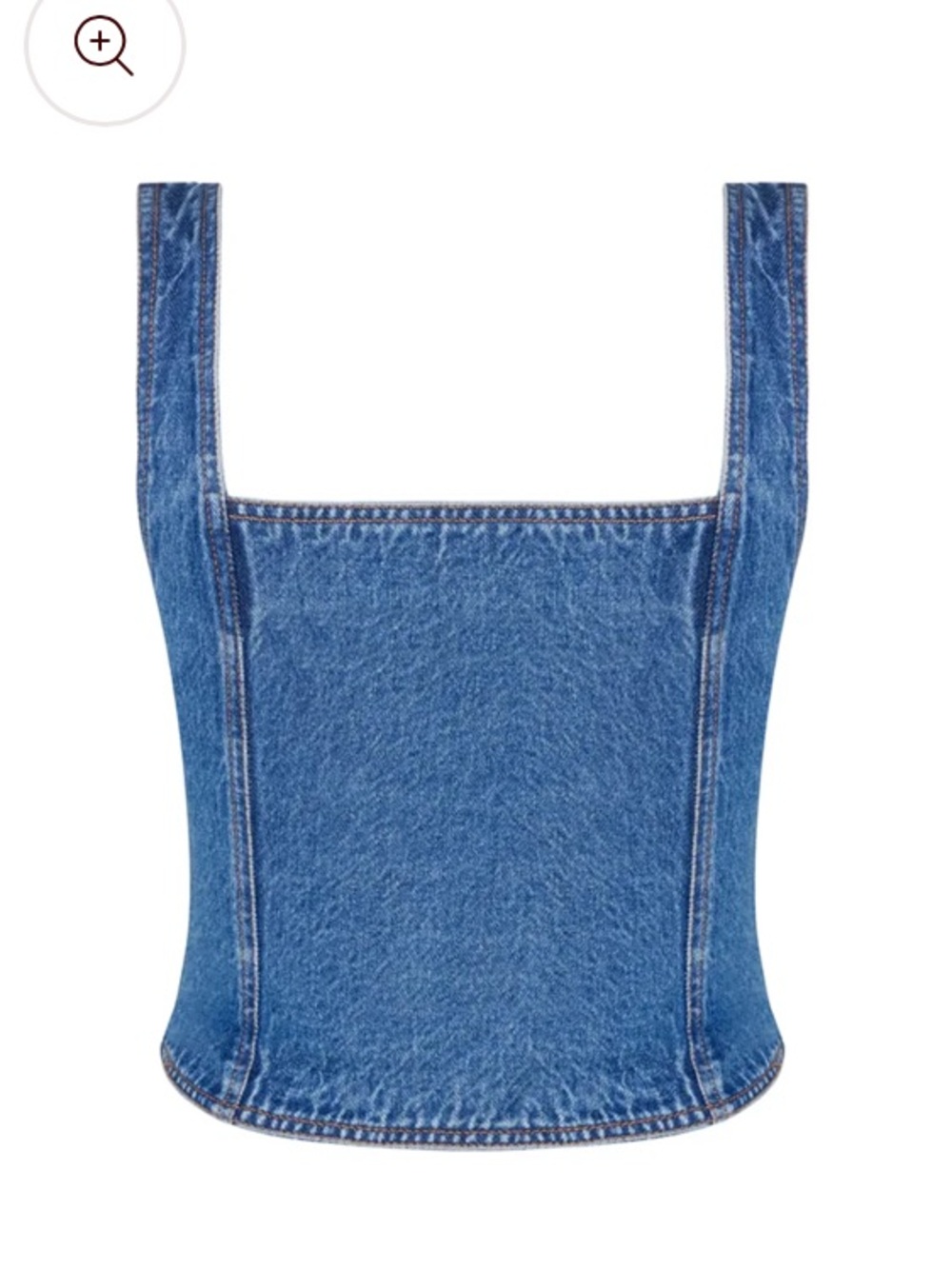 Lioness Women's Blue Denim corset - Picture 4 of 11
